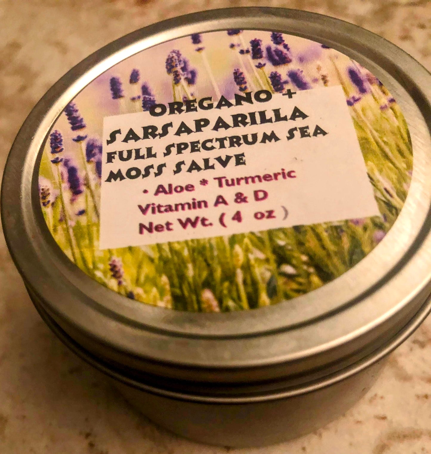 Oil of Oregano Salve with Sarsaparilla